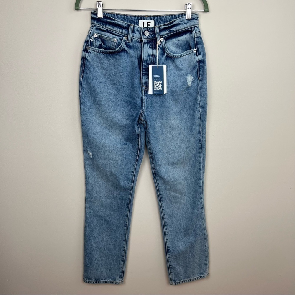 Lovers + Friends Reece High Rise Straight Leg Jeans - Picture 2 of 16
